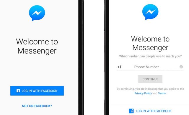 Messenger και για τους χρήστες που δεν έχουν λογαριασμό στο Facebook